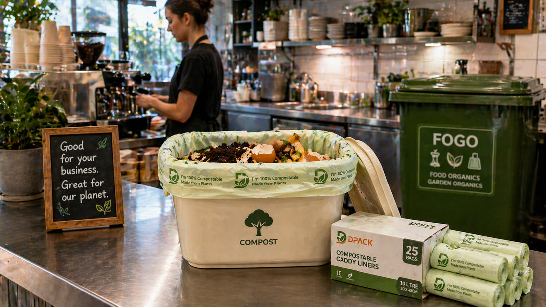 Compostable Kitchen Bags 8L: FOGO Compliance Guide for Melbourne Commercial Kitchens