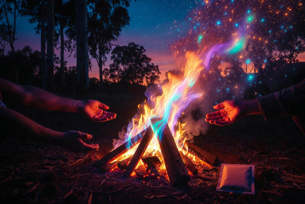 Rainbow Fire: How Fire Dust Creates Colored Flames | DPack