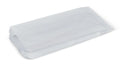 10 Long White Gusset Paper Bag
