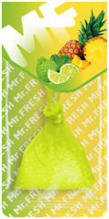 Pineapple & Bergamot Scented Sachet - Car, Wardrobe & Drawer Air Freshener | Mr. Fresh