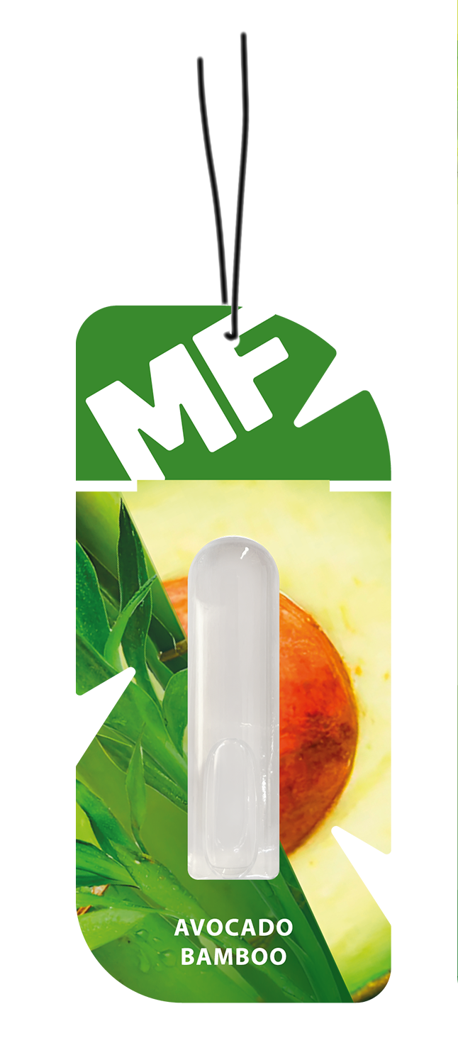 Avocado & Bamboo Car Air Freshener - Hanging Diffuser | Mr. Fresh VIBE