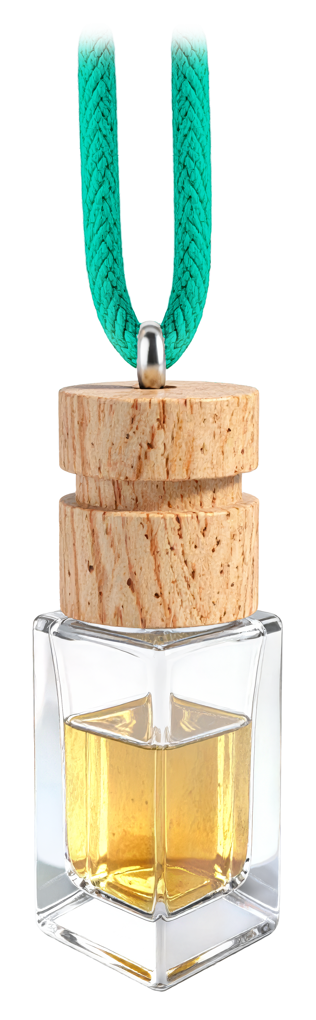 Tropical Breeze Car Air Freshener - Wood & Glass Bottle | Mr. Fresh - packaging