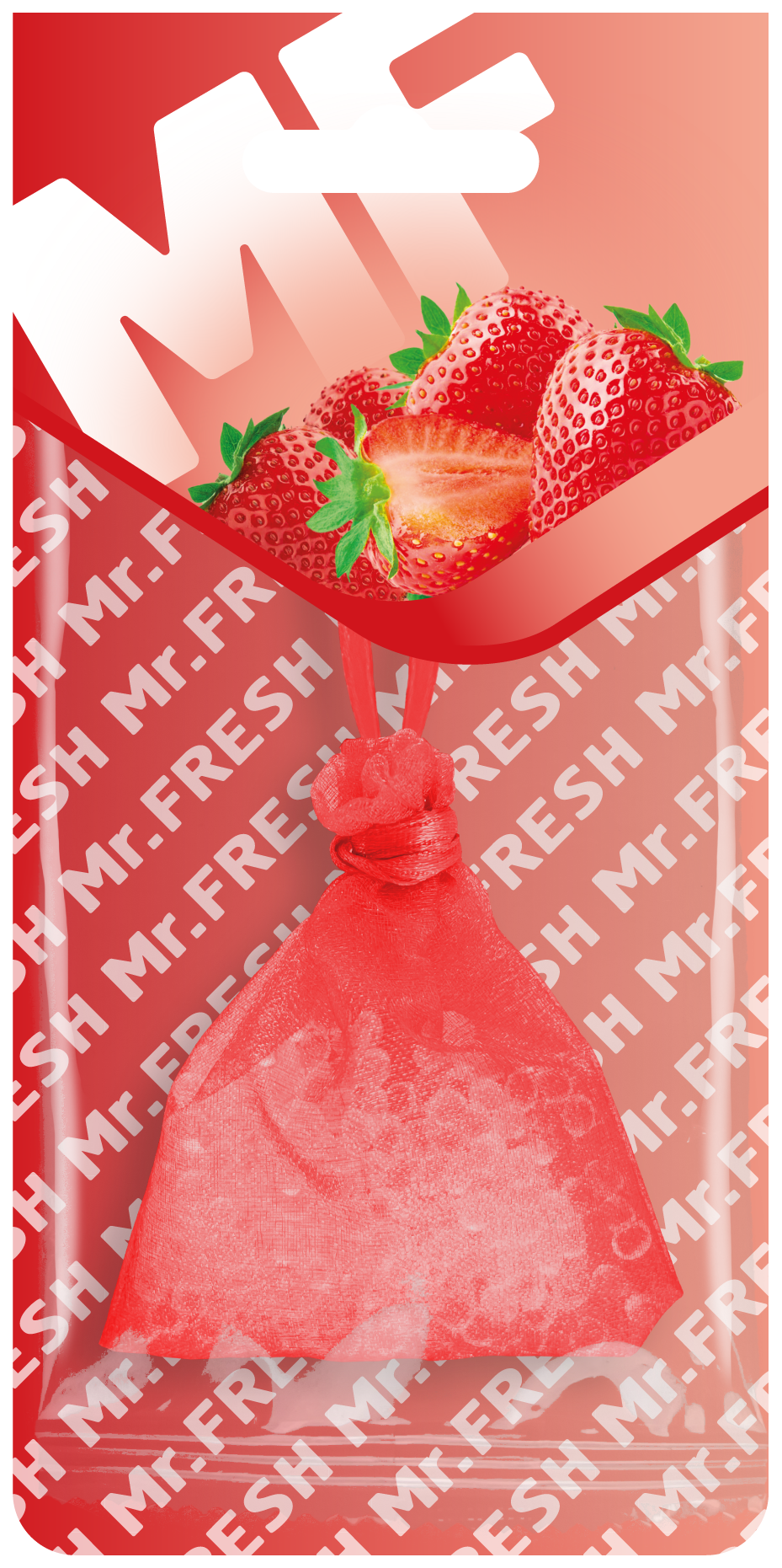 Strawberry Scented Sachet - Car, Wardrobe & Drawer Air Freshener | Mr. Fresh