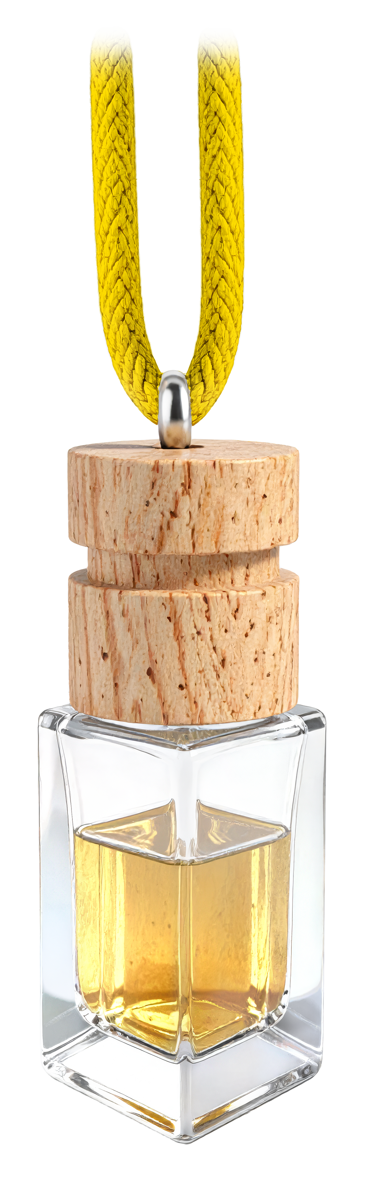 Vanilla Car Air Freshener - Wood & Glass Bottle | Mr. Fresh - packaging