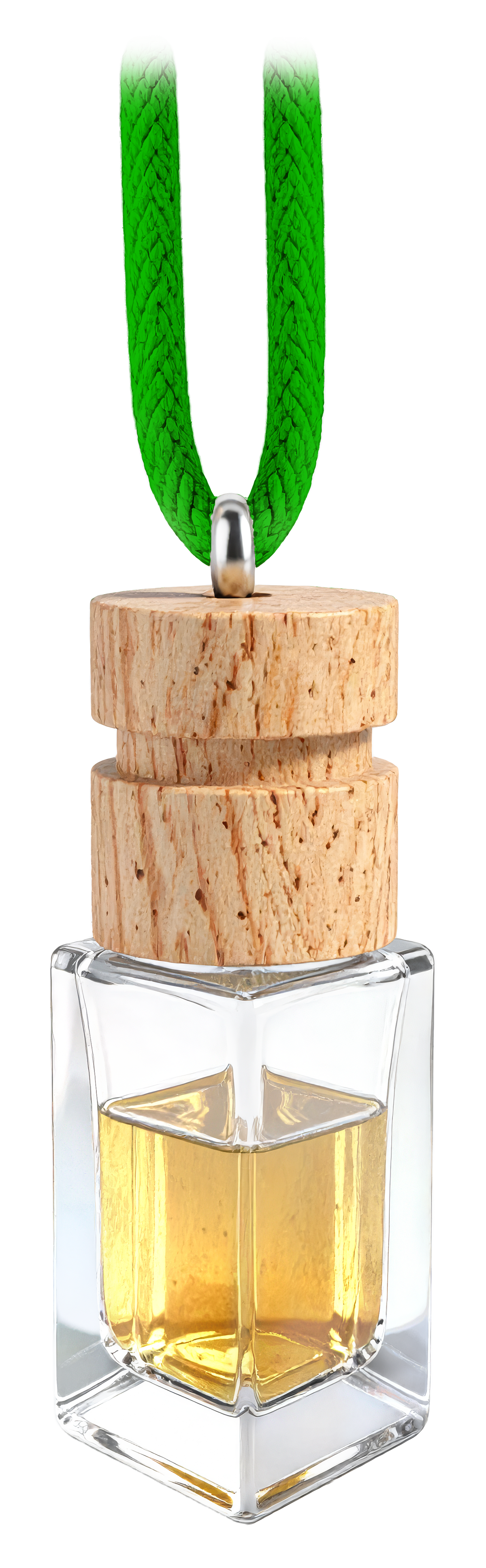 Apple Car Air Freshener - Wood & Glass Bottle | Mr. Fresh - packaging