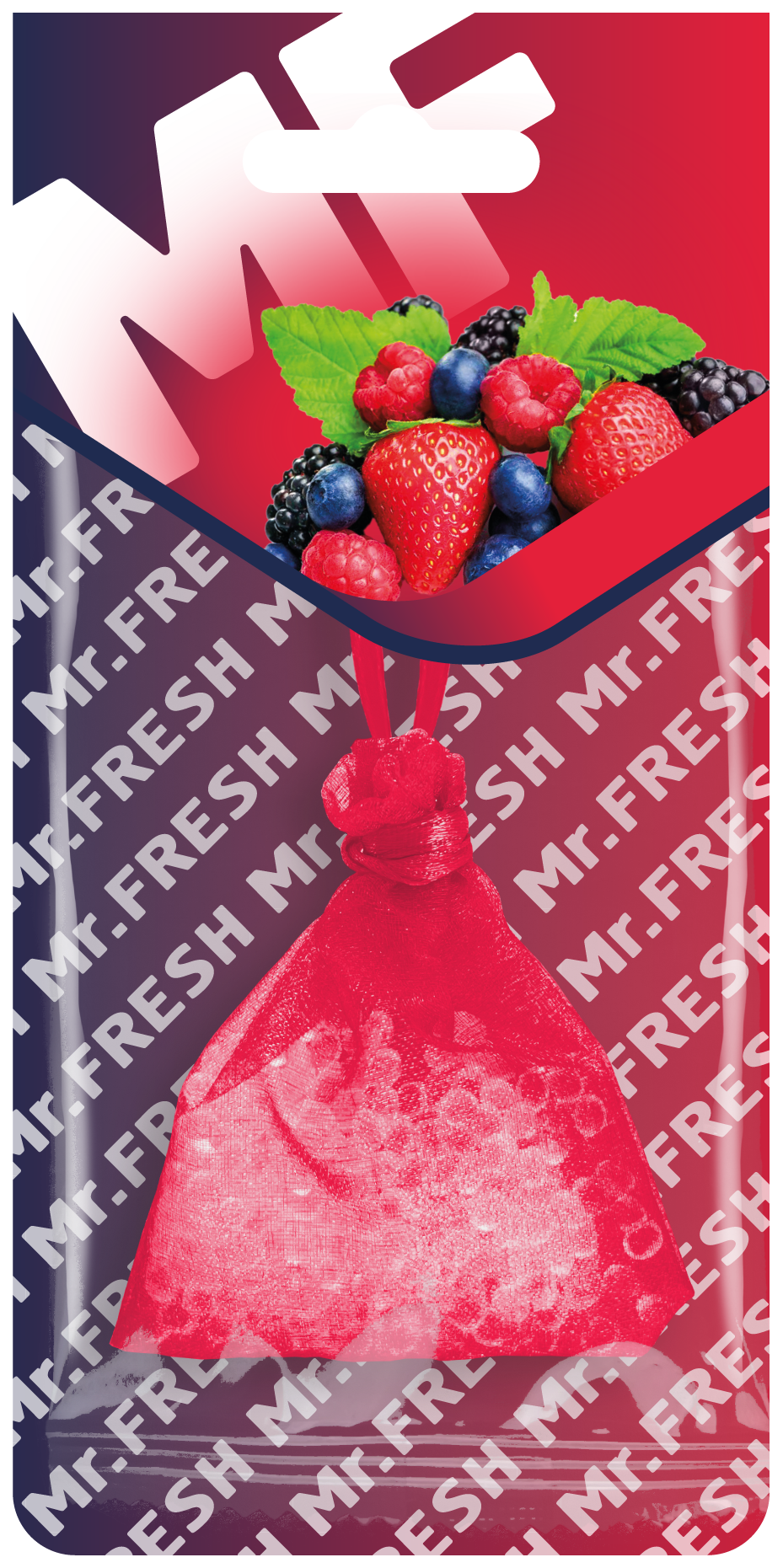 Wild Berry Scented Sachet - Car, Wardrobe & Drawer Air Freshener | Mr. Fresh