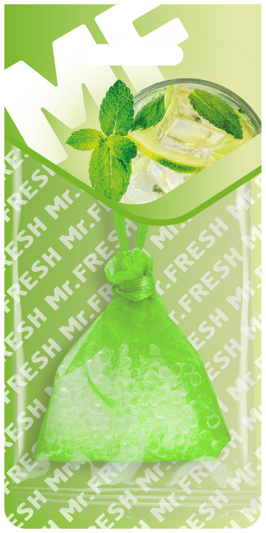 Mojito Scented Sachet - Car, Wardrobe & Drawer Air Freshener | Mr. Fresh