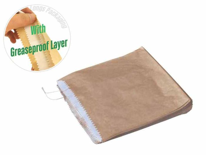 1/2 Square GPL Brown Paper Bag