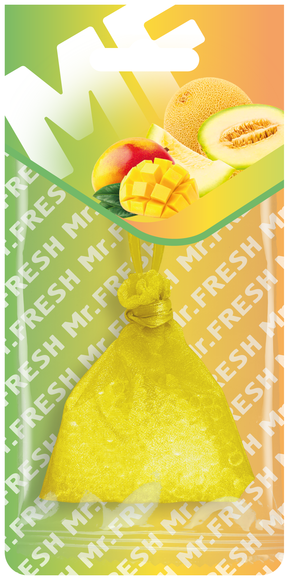 Mango & Melon Scented Sachet - Car, Wardrobe & Drawer Air Freshener | Mr. Fresh