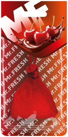 Cherry & Chocolate Scented Sachet - Car, Wardrobe & Drawer Air Freshener | Mr. Fresh