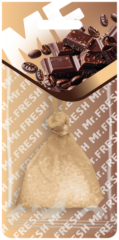 Coffee & Chocolate Scented Sachet - Car, Wardrobe & Drawer Air Freshener | Mr. Fresh