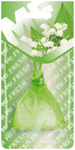 Lily of the Valley Scented Sachet - Car, Wardrobe & Drawer Air Freshener | Mr. Fresh