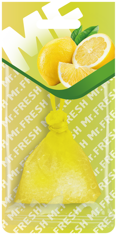 Lemon Scented Sachet - Car, Wardrobe & Drawer Air Freshener | Mr. Fresh