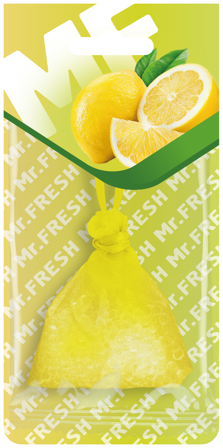 Lemon Scented Sachet - Car, Wardrobe & Drawer Air Freshener | Mr. Fresh