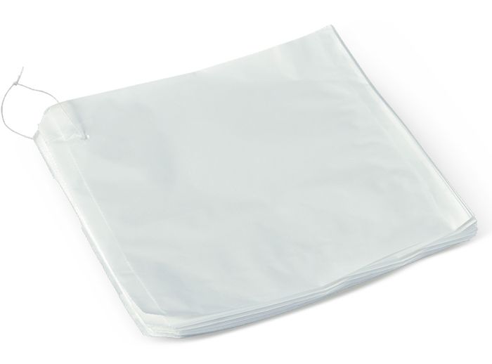 2 Square White Paper Bag