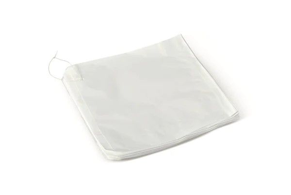 3 Square White Paper Bags
