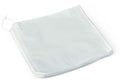 3 Square White Paper Bags