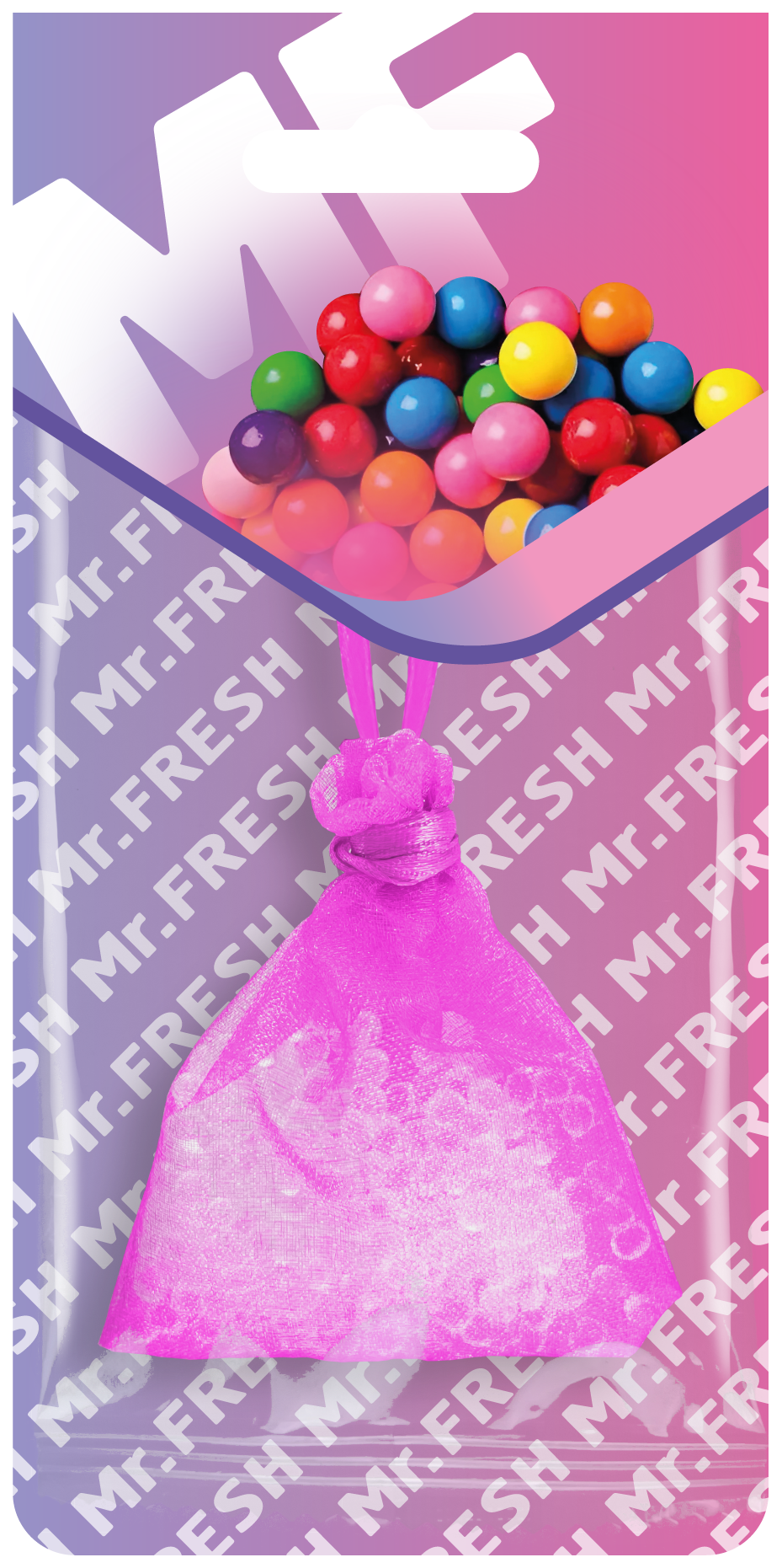 Bubble Gum Scented Sachet - Car, Wardrobe & Drawer Air Freshener | Mr. Fresh