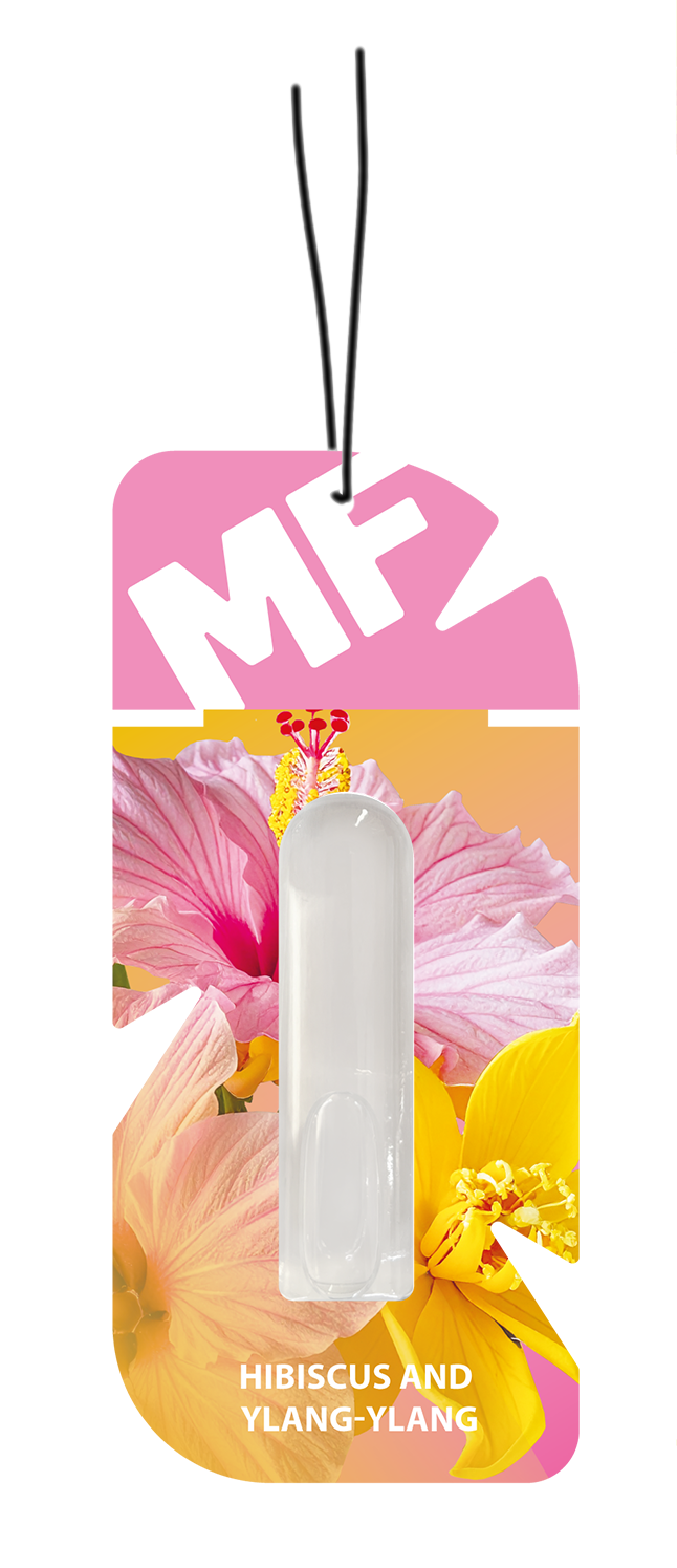 Hibiscus & Ylang-Ylang Car Air Freshener - Hanging Diffuser | Mr. Fresh VIBE