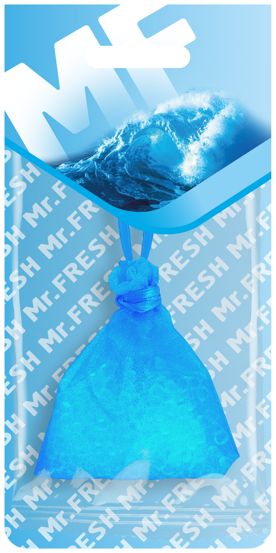 Ocean Scented Sachet - Car, Wardrobe & Drawer Air Freshener | Mr. Fresh