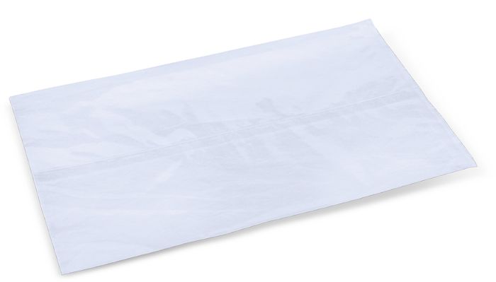 6 Long White Paper Bags