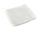 6 Square White Paper Bags