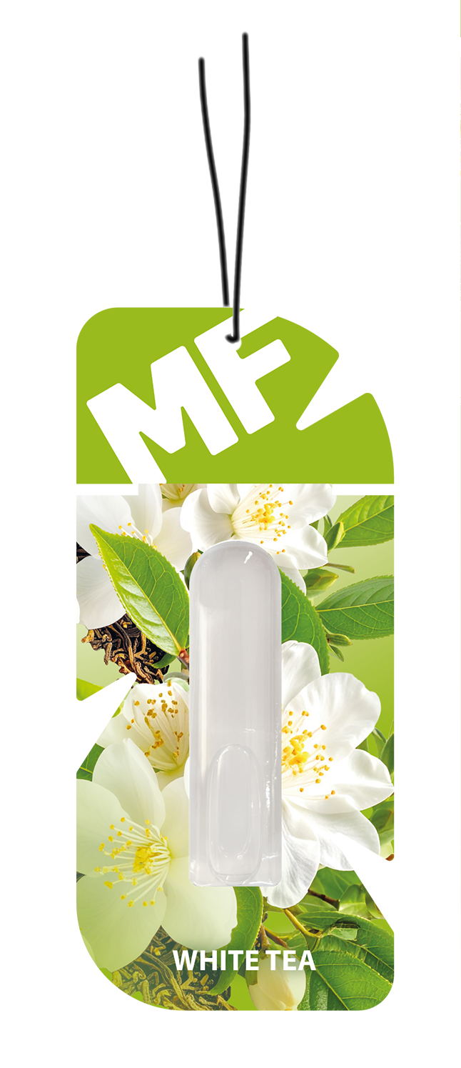 White Tea Car Air Freshener - Hanging Diffuser | Mr. Fresh VIBE