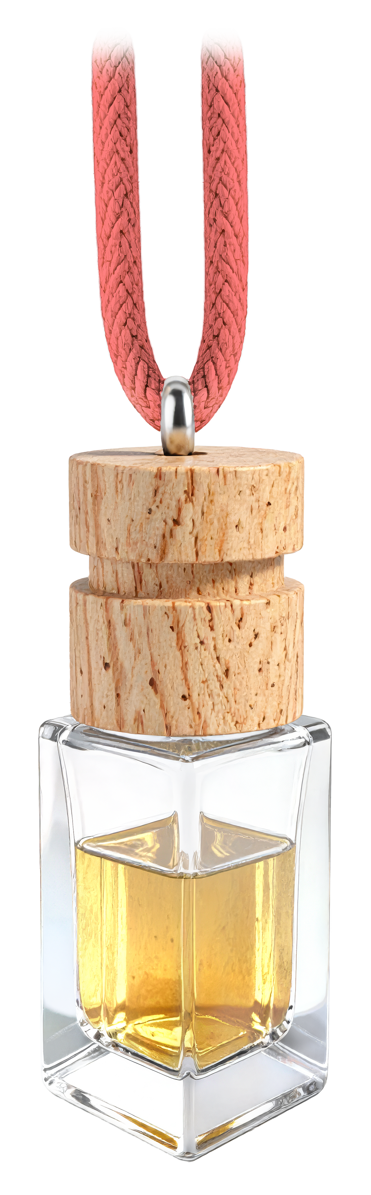 Peach Car Air Freshener - Wood & Glass Bottle | Mr. Fresh - packaging
