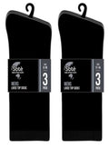 Men's 3PK Loose Top Socks