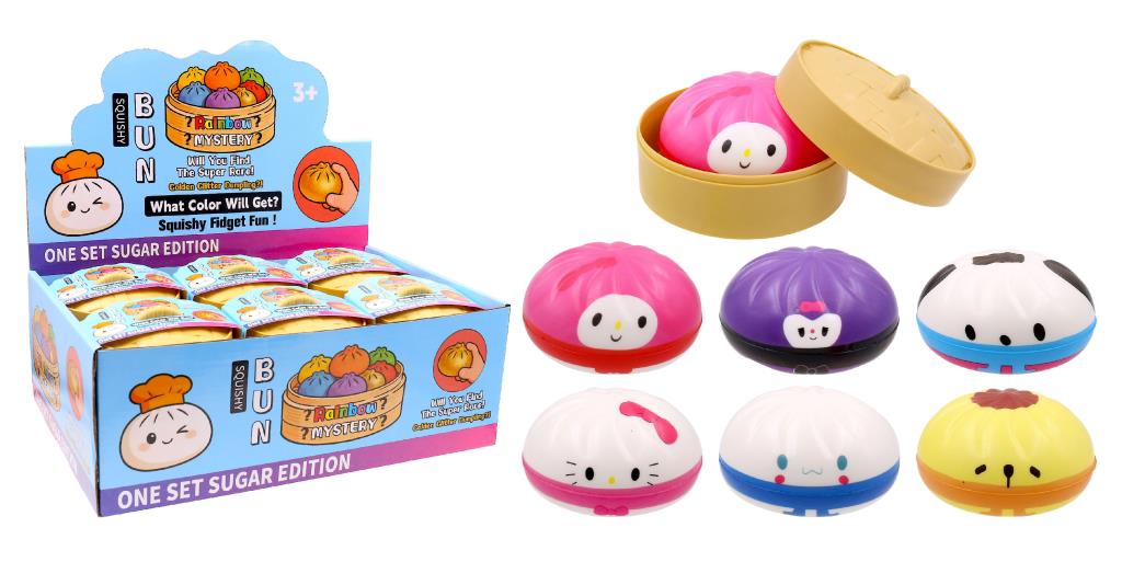 Novelty PU Dumpling (Large) - 8.5CM - Display Box - Series 2 (86294) - wholesale bulk packaging | DPack