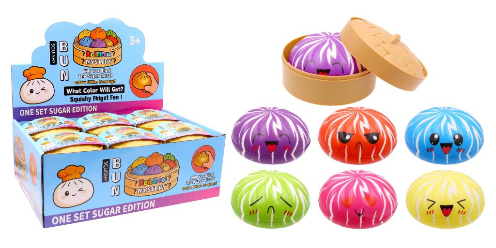 Novelty PU Dumpling (Large) - 8.5CM - Display Box - Series 3 (86295) - wholesale bulk packaging | DPack