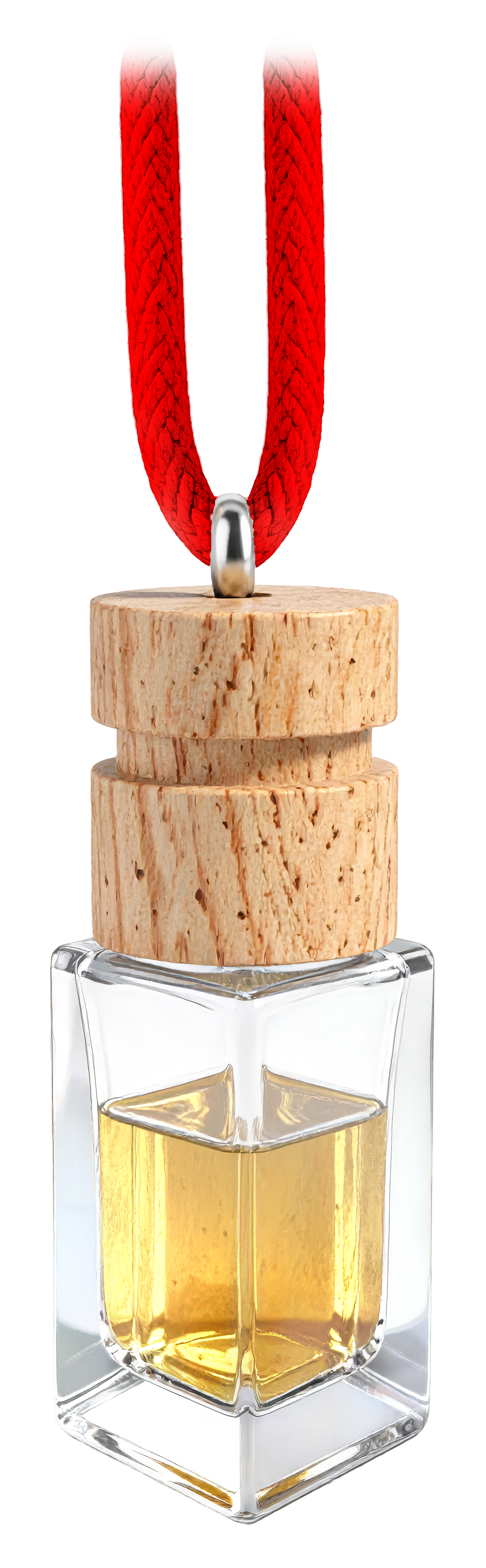 Strawberry Car Air Freshener - Wood & Glass Bottle | Mr. Fresh - packaging