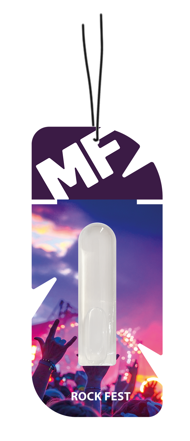 Rock Fest Car Air Freshener - Hanging Diffuser | Mr. Fresh VIBE