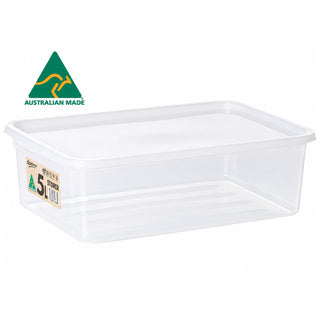 5L Food Storage Container with Lid - Australian Made (16/Carton)