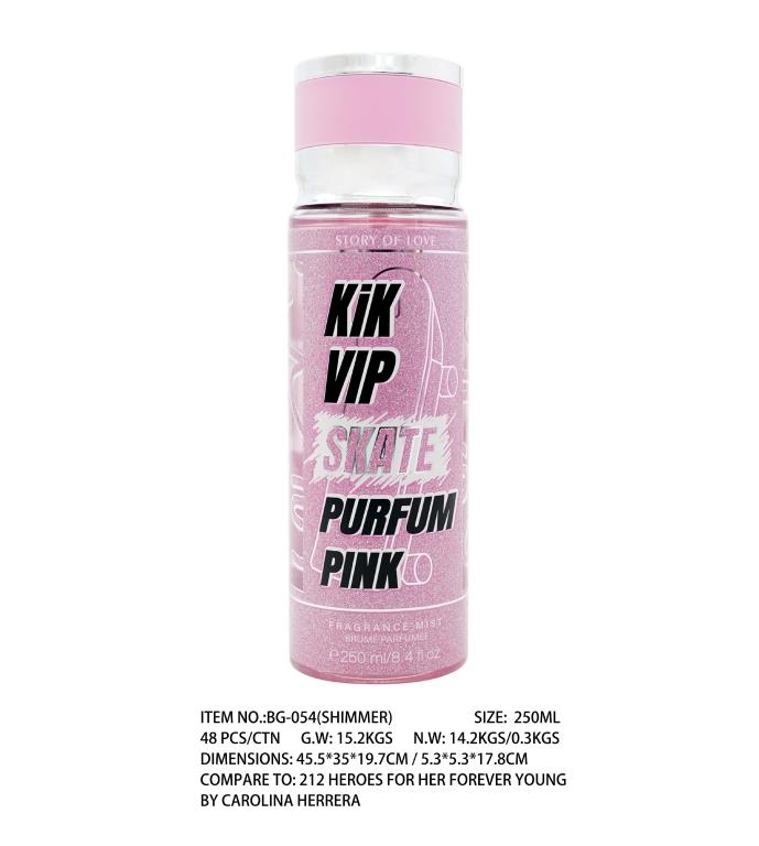 VIP Skate Perfume Pink- Smells like 212 Heores for Her Forever Young by Carlina Herrera (D)