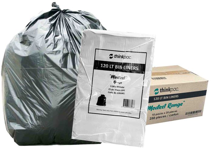 Garbage Bags 120 Lt. HC 250's