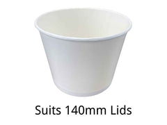 Paper Bowl White 1020ml 600s