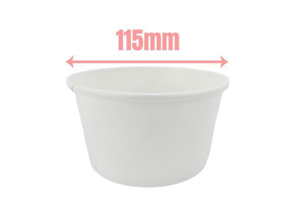 Sat 12oz Paper Bowl White 500