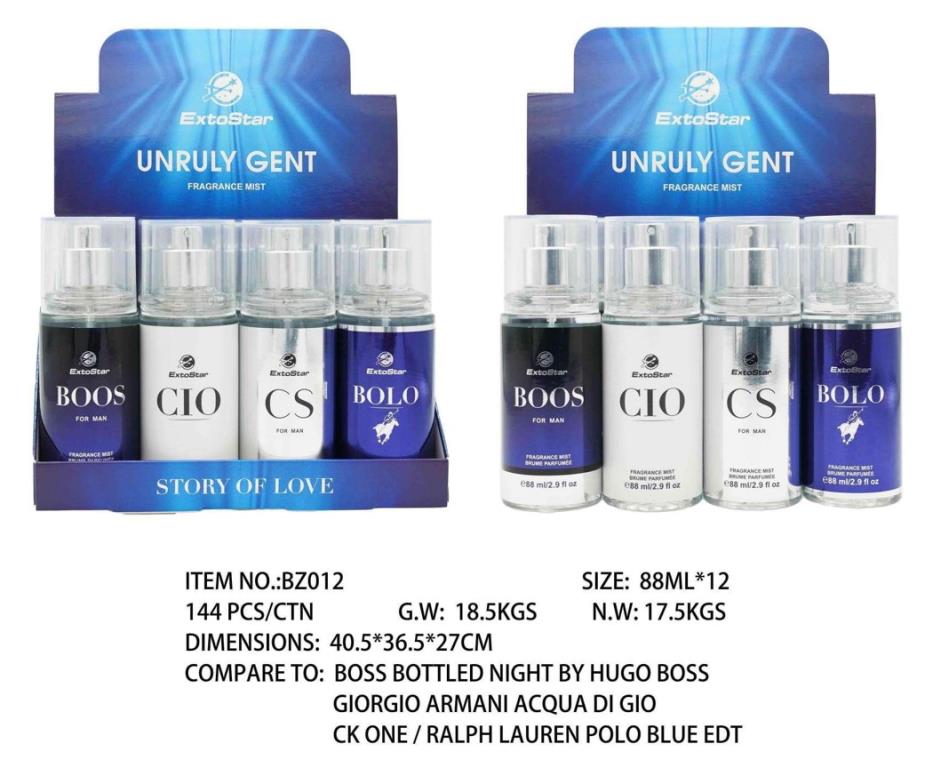 88ML Unruly Gent - Smells like Boss