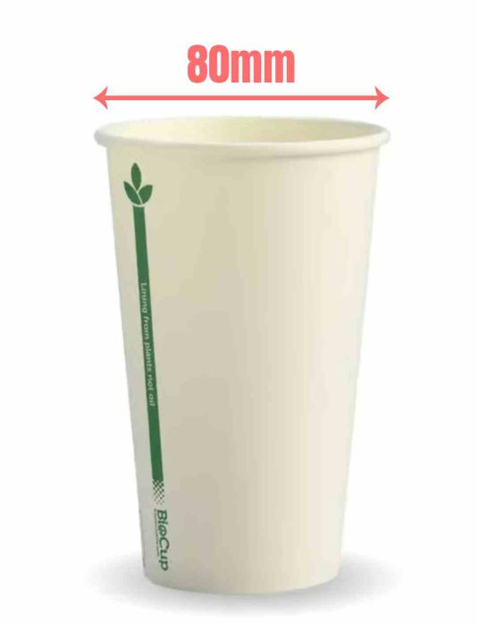12oz (D/80) White Green Line