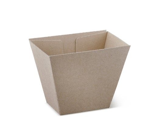 Corrugated Chip Cup BrownKraft