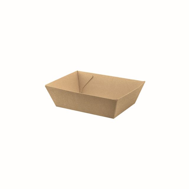Huhtamaki Tray 1 Brown 500s