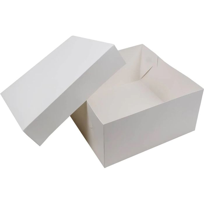 Cake Box 15x15x4" Milkboard