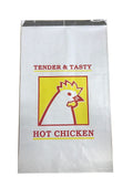 XL Printed Chicken Foil Bag