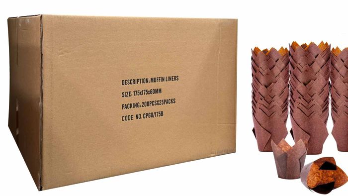 Muffin Liners Brown D/60 5000s