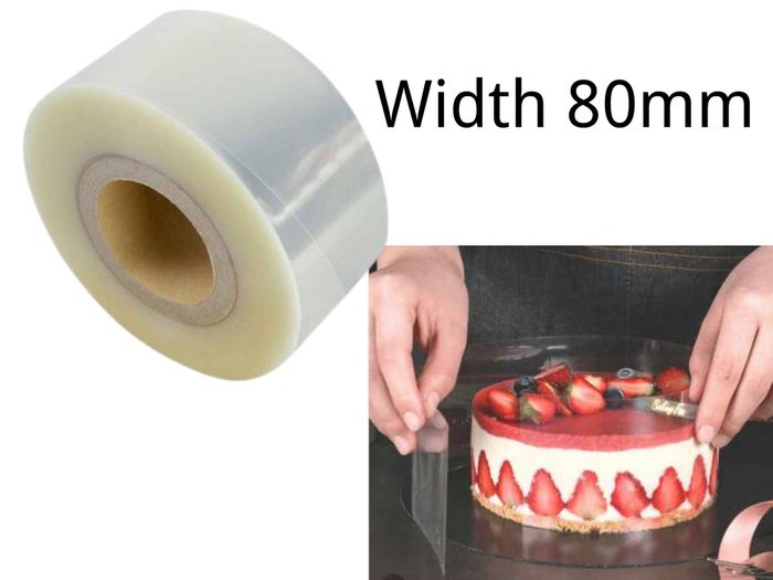 Cake Ribbon/Collar 80mm x 50m