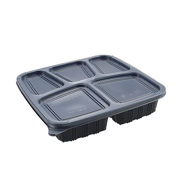 5 Compartment Cont. Set Black