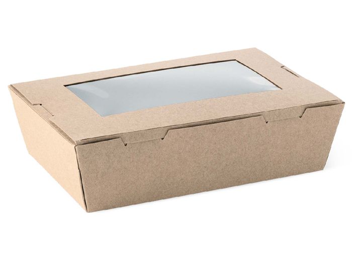 Detpak Medium Window Brown