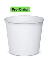 Paper Bowl 24oz White Det