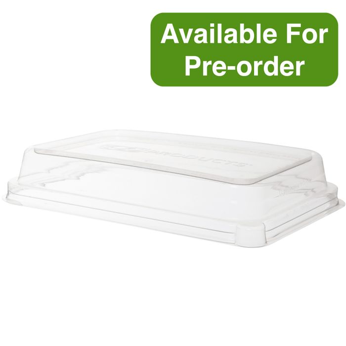 RPET Lid 32oz Sugarcane Cont.